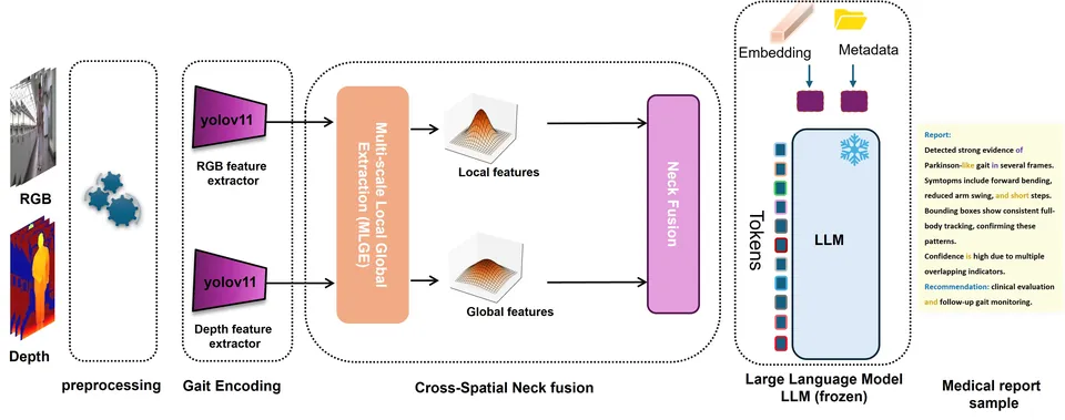 Figure from “Fusion VLM-Gait: RGB-D Fusion in Vision-Language Models for Explainable Multi-Task Parkinsonian Gait Analysis”